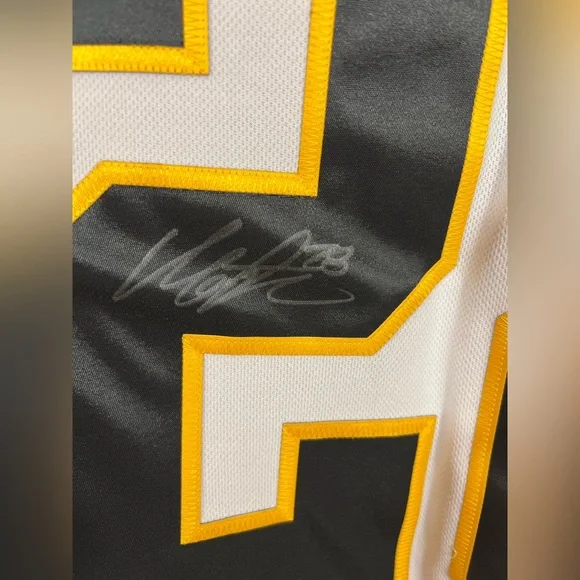 Adidas Pittsburgh Penguins #23 Marcus Patterson Signed Reverse Retro Size 54 XL